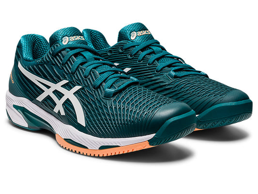Asics Solution Speed FF 2 - Velvet Pine/White