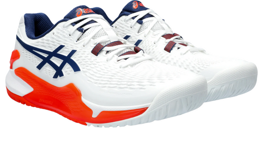 Asics Gel-Resolution 9 - White/Blue Expanse