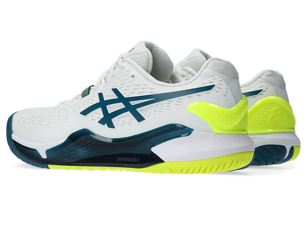 Asics Gel Resolution 9 - White/Restful Teal