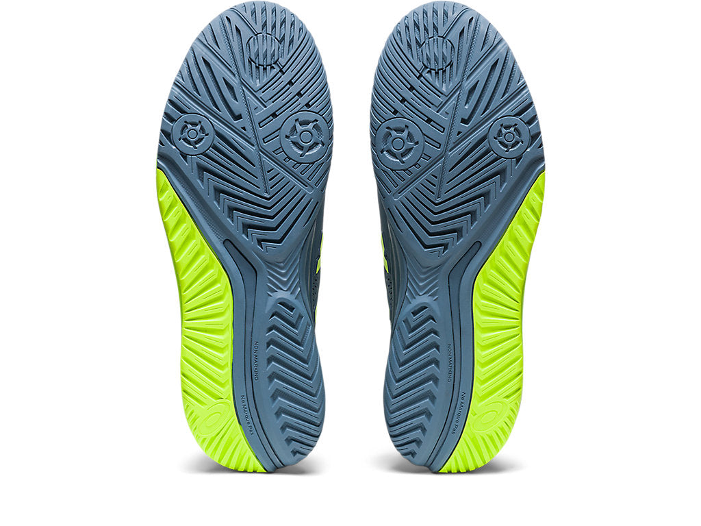 Asics Gel Resolution 9 - Steel Blue/Hazard Green 2023