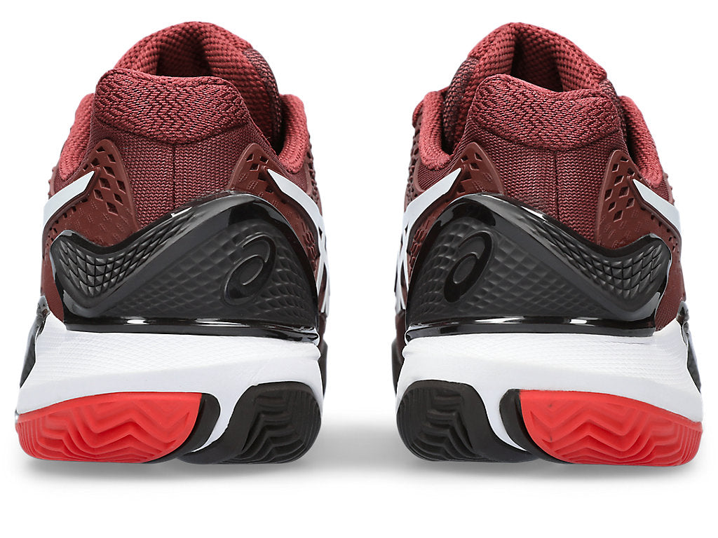 Asics Gel Resolution 9 Clay - Antique Red/White Men's Shoes