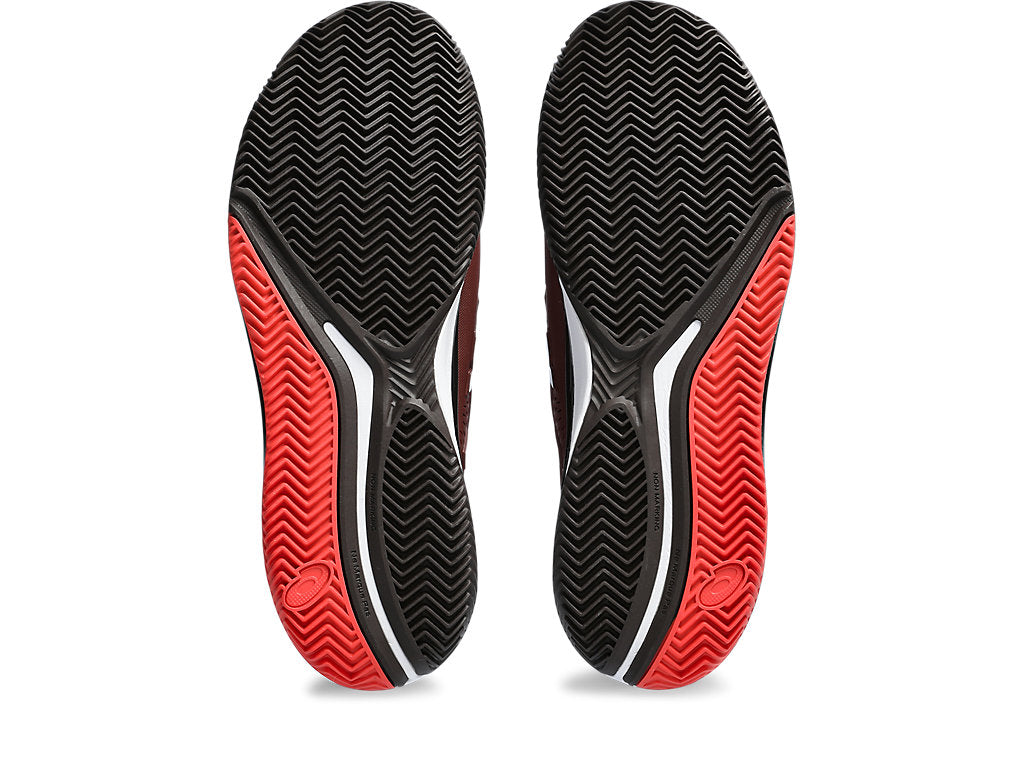 Asics Gel Resolution 9 Clay - Antique Red/White Men's Shoes