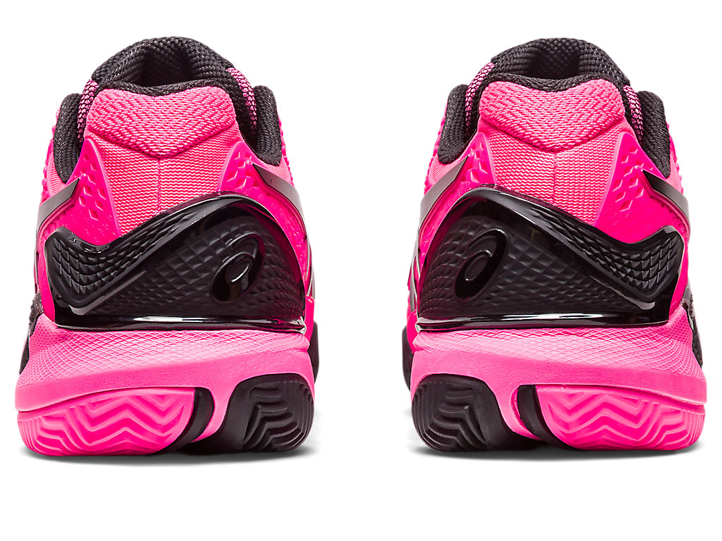 Asics Gel Resolution 9 - Clay Hot Pink/Black Men's Shoes
