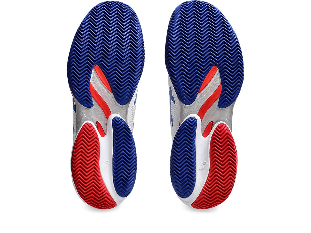 Asics Court FF 3 Novak Clay - White/Asics Blue