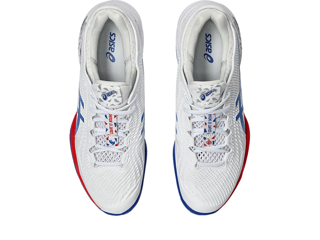 Asics Court FF 3 Novak Clay - White/Asics Blue