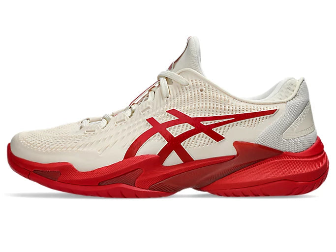 Asics Court FF 3 Novak Cream/Classic Red