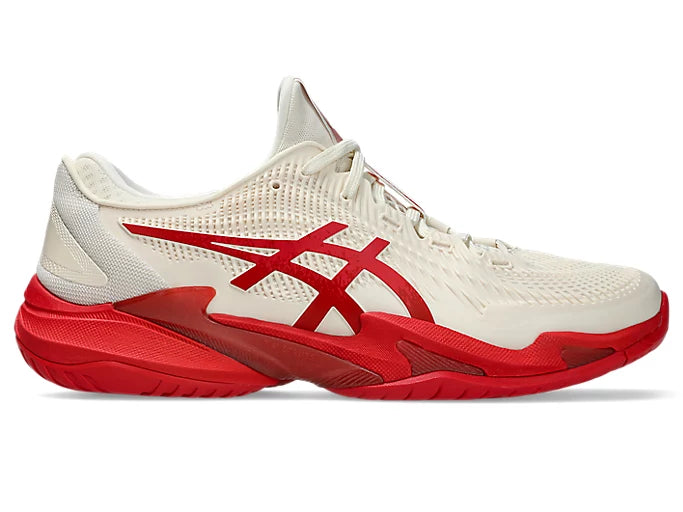 Asics Court FF 3 Novak Cream/Classic Red