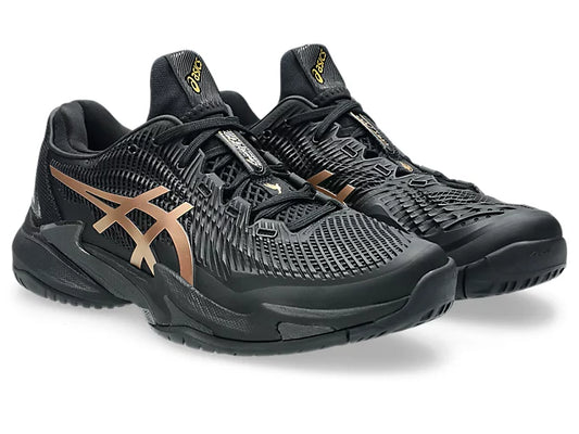 Asics Court FF 3 Novak NIGHT ENERGY - Black/Prism Gold