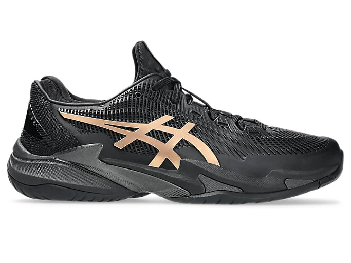 Asics Court FF 3 Novak NIGHT ENERGY - Black/Prism Gold
