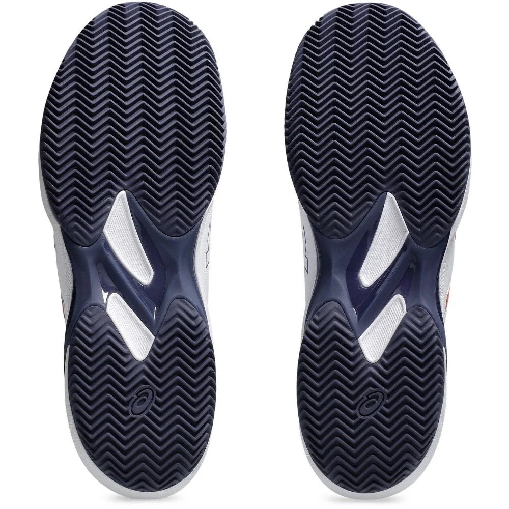 Asics Gel-Solution Swift FF 2 CLAY - White/Nova Orange