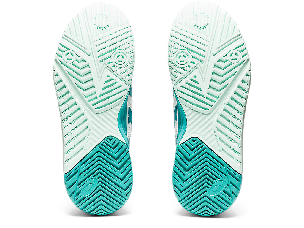 Asics Women's Gel Resolution 8 - White/Lagoon