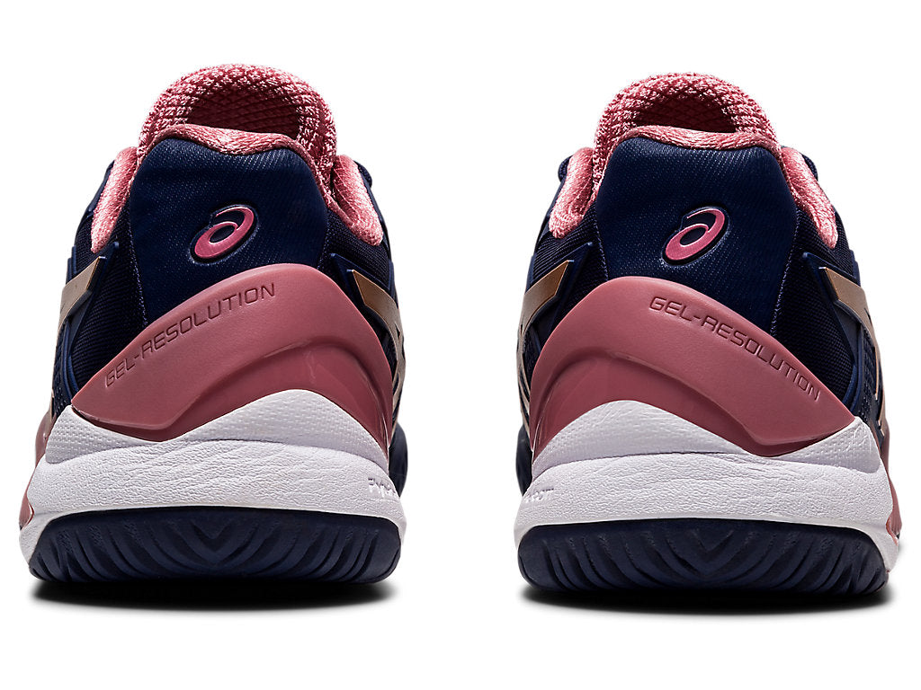 Asics Women's Gel Resolution 8 - Peacoat/Rose Gold