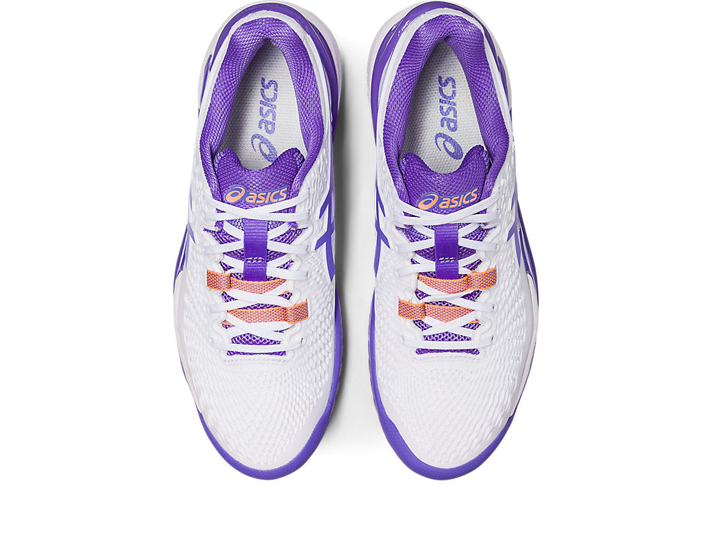 Asics Women's Gel Resolution 9 - White/Amethyst 2023
