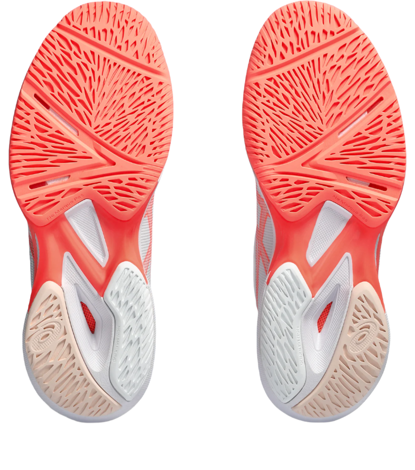 Asics Women's Solution Speed FF 3 CLAY - White/Sun Coral