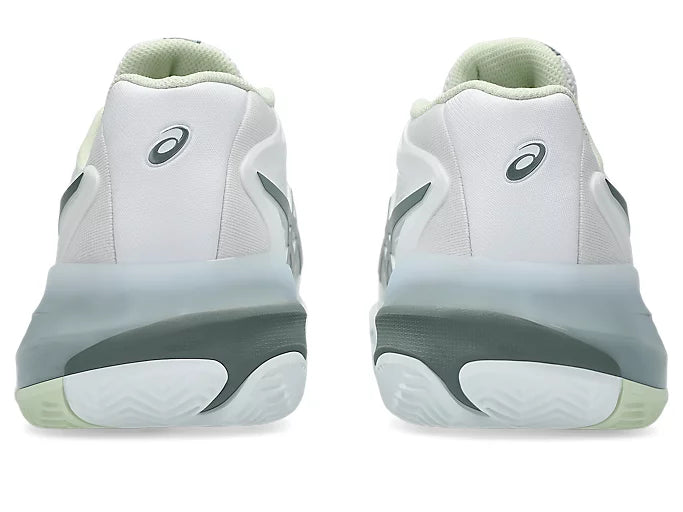 Asics Womens Gel Resolution X Clay  - White/Monument Blue 2025