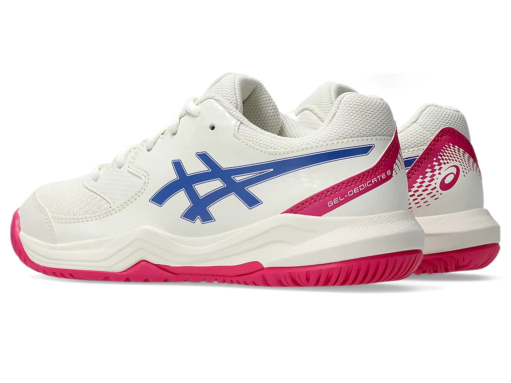 Asics Kids Gel-Dedicate 8 GS - Cream/Dark Cobalt
