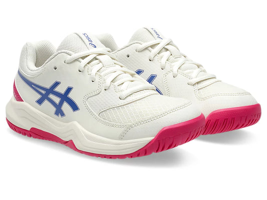Asics Kids Gel-Dedicate 8 GS - Cream/Dark Cobalt
