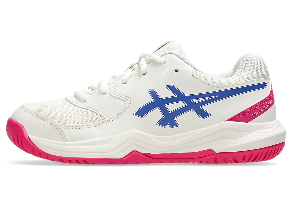 Asics Kids Gel-Dedicate 8 GS - Cream/Dark Cobalt