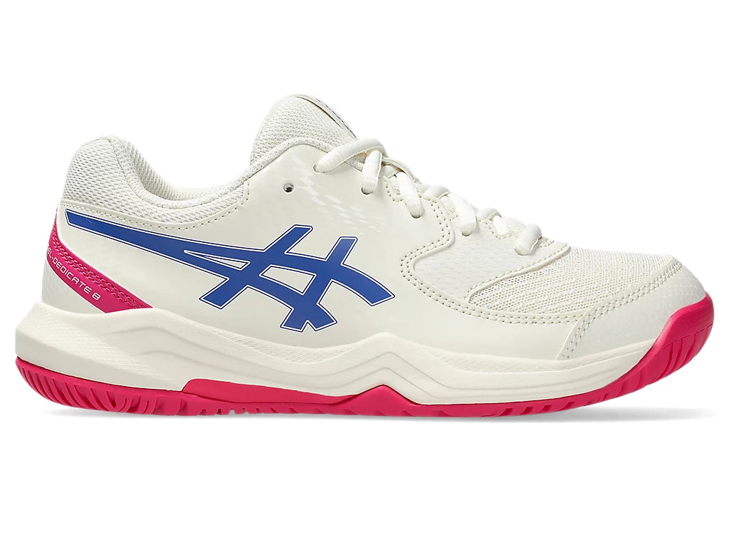 Asics Kids Gel-Dedicate 8 GS - Cream/Dark Cobalt