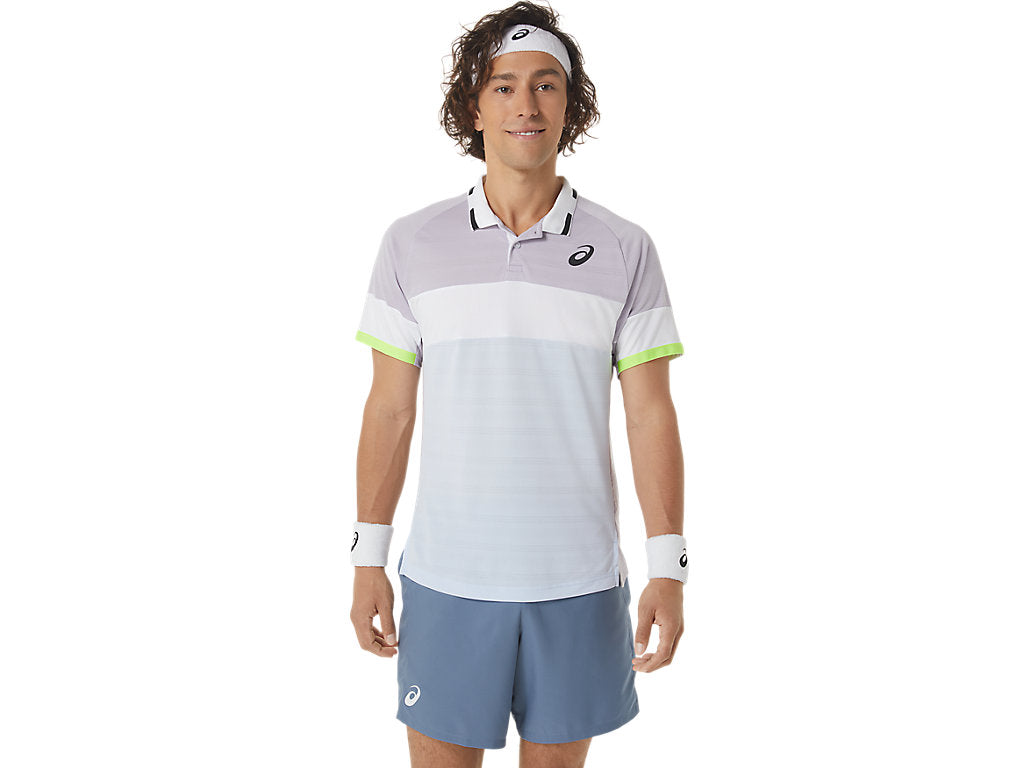 ASICS MATCH POLO-SHIRT -Dusk Violet/Soft Sky