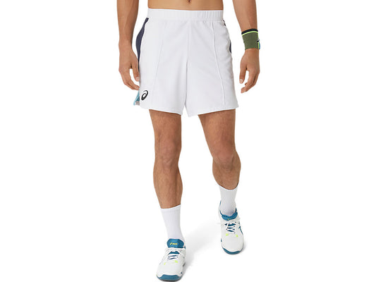 ASICS MATCH 7 INCH SHORT - Brilliant White