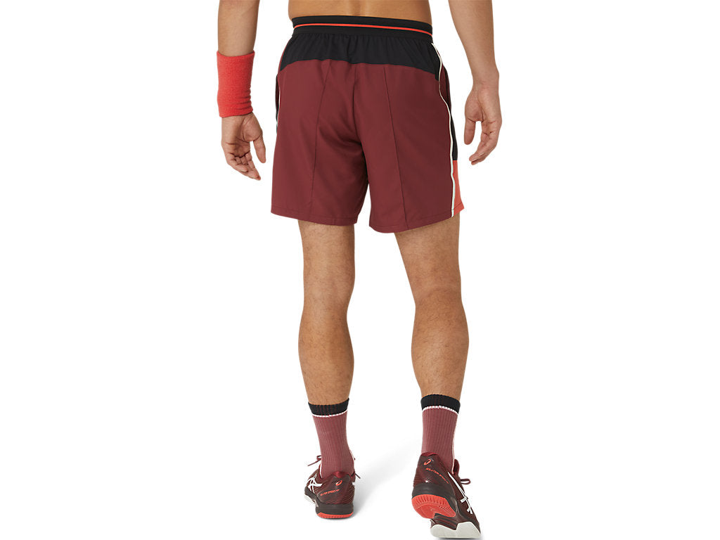 ASICS MATCH 7 INCH SHORT - Antique Red