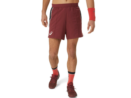 ASICS MATCH 7 INCH SHORT - Antique Red