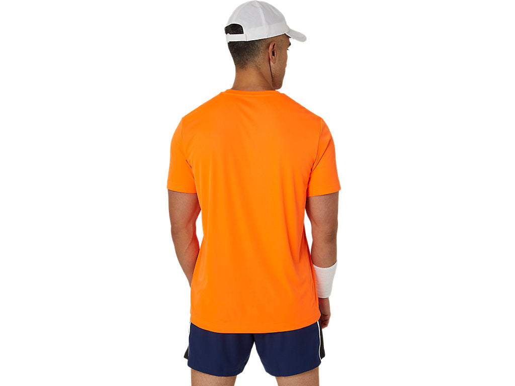 Asics Men GS Graphic Tee (Shocking Orange)