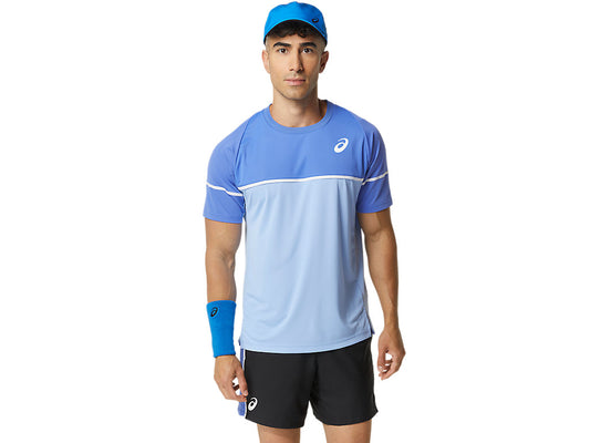 Asics Men's Game Short Sleeve Top (Sapphire)