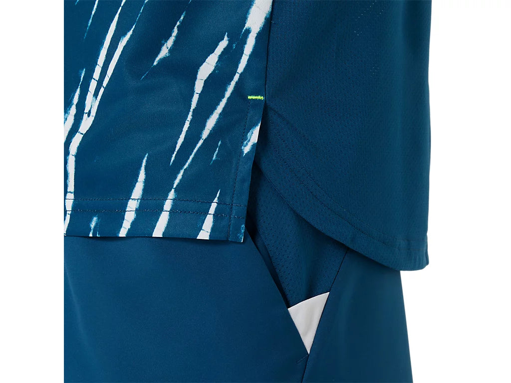 Asics Men's Game Short Sleeve Top (Mako Blue)