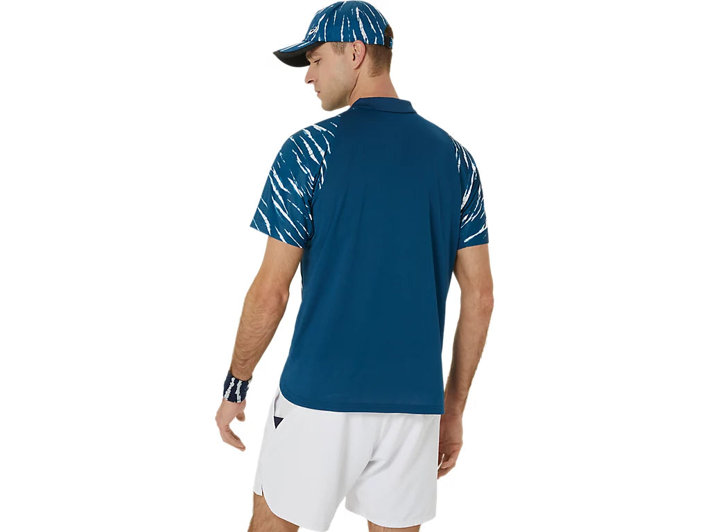 Asics Men's Game Polo Shirt (Mako Blue)