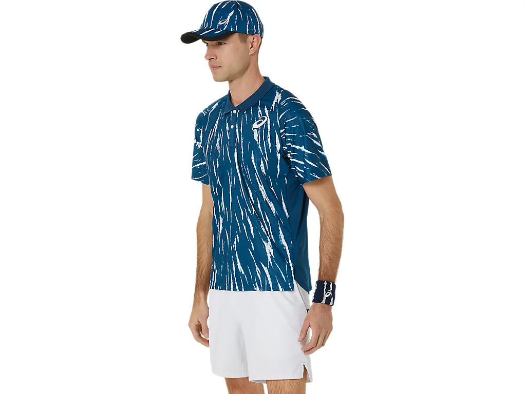 Asics Men's Game Polo Shirt (Mako Blue)