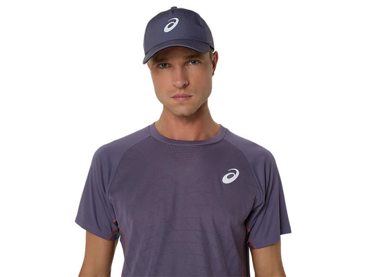 Asics MATCH ACTIBREEZE SHORT SLEEVED TOP (greyish purple)
