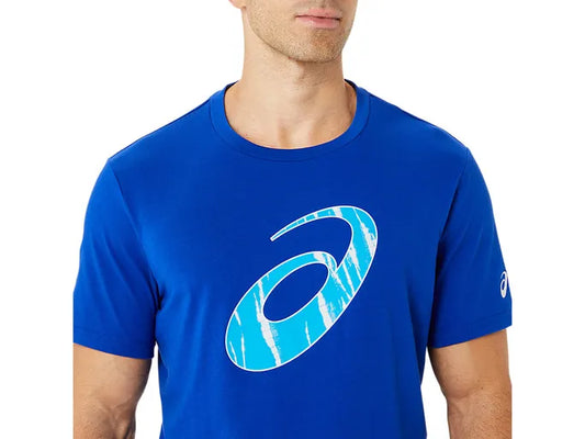 Asics Men Seasonal Logo Graphic SS Top (True Blue)