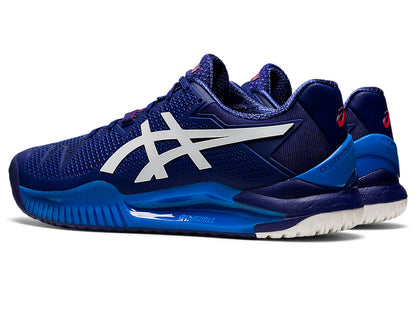 Asics Gel Resolution 8 - Dive Blue/White