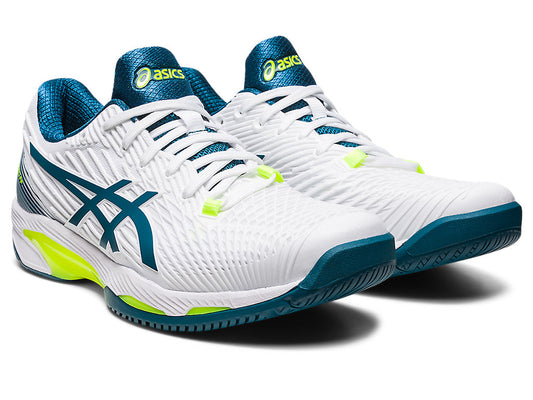 Asics Solution Speed FF 2 CLAY - White/Restful Teal