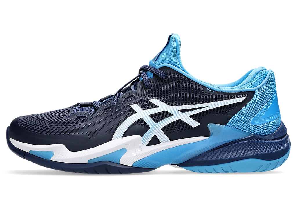 Asics Court FF 3 Novak - Blue Expanse/White