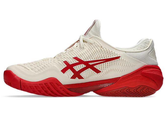 Asics Court FF 3 Novak Cream/Classic Red