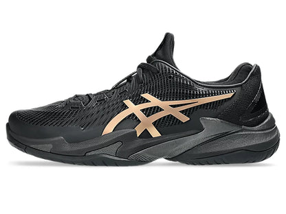 Asics Court FF 3 Novak NIGHT ENERGY - Black/Prism Gold