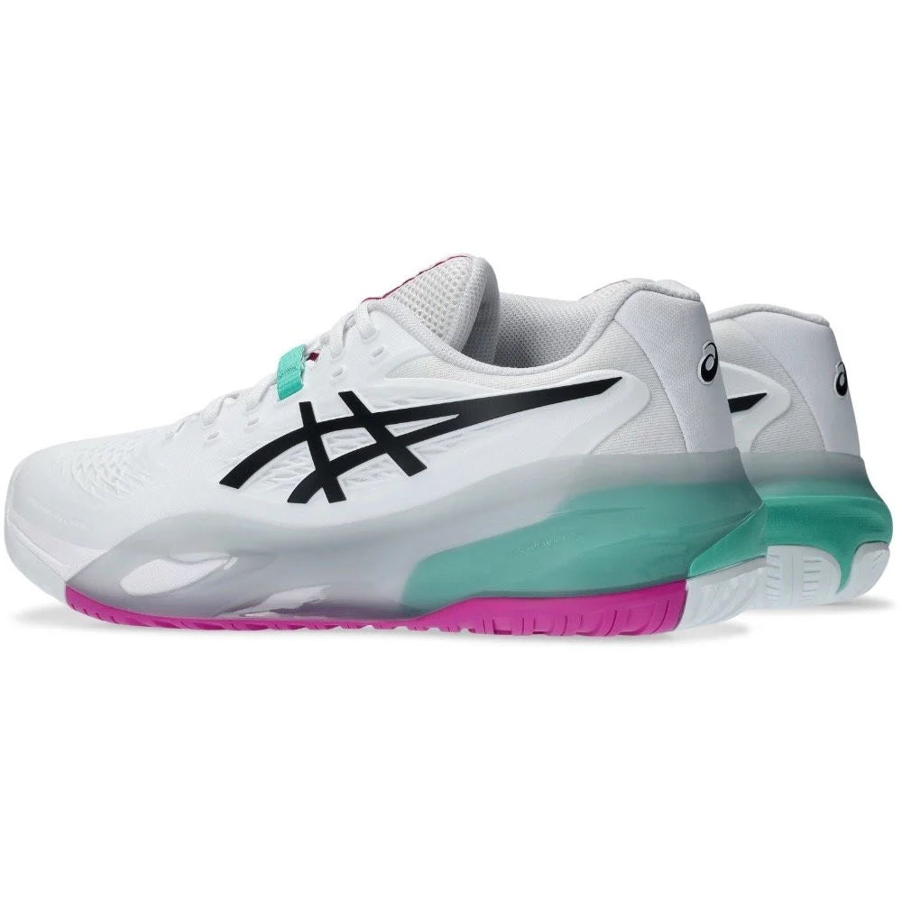 Asics Gel Resolution X - White/Aurora Green