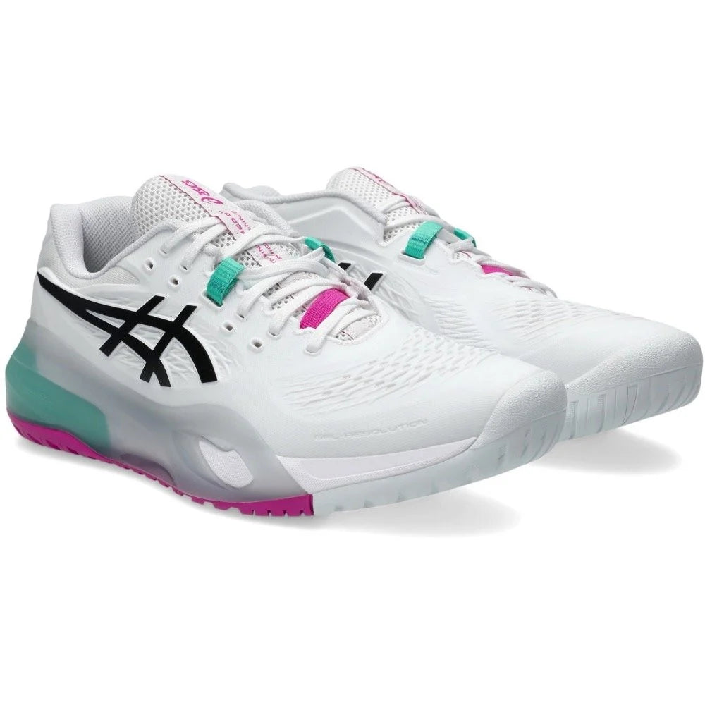 Asics Gel Resolution X - White/Aurora Green