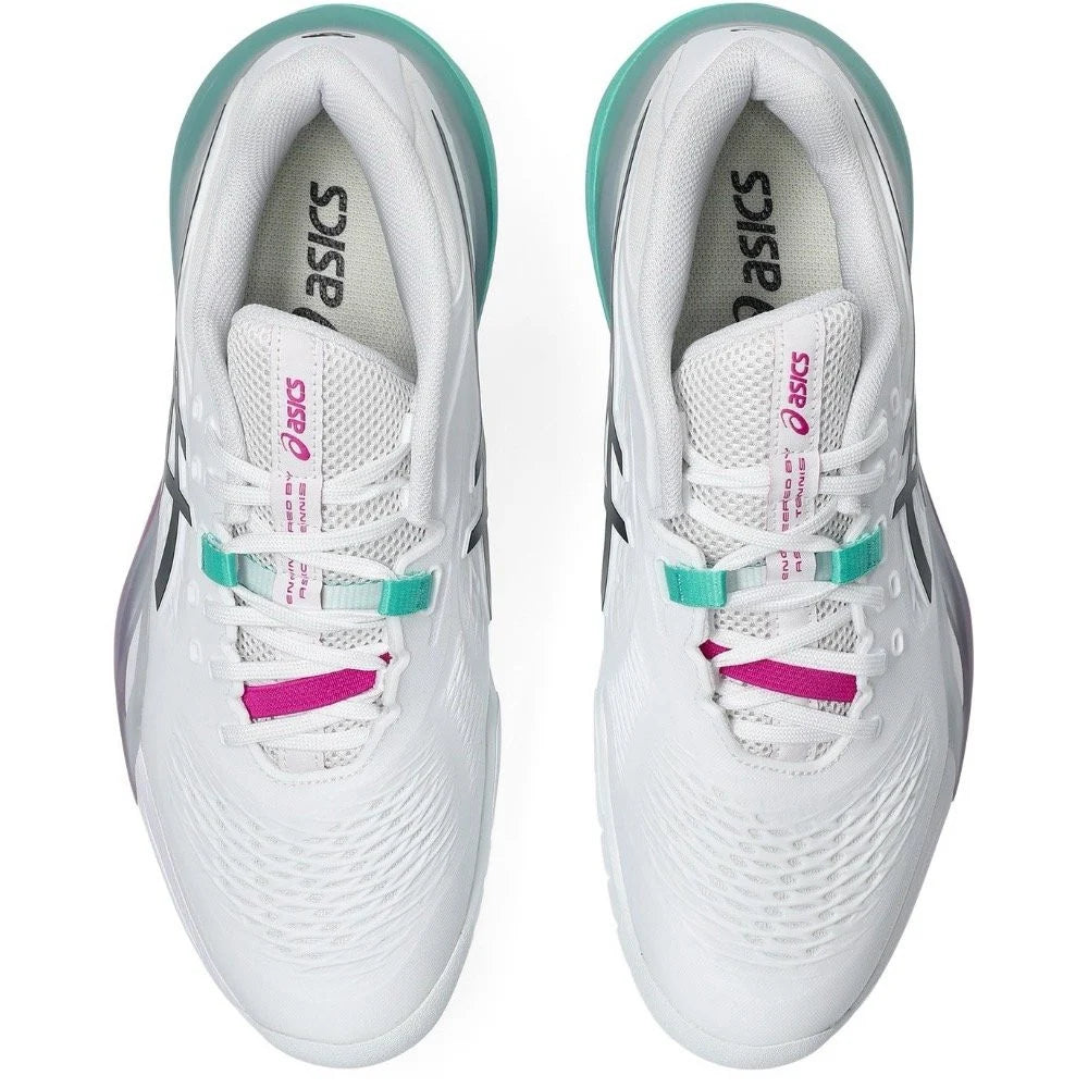 Asics Gel Resolution X - White/Aurora Green