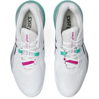 Asics Gel Resolution X - White/Aurora Green