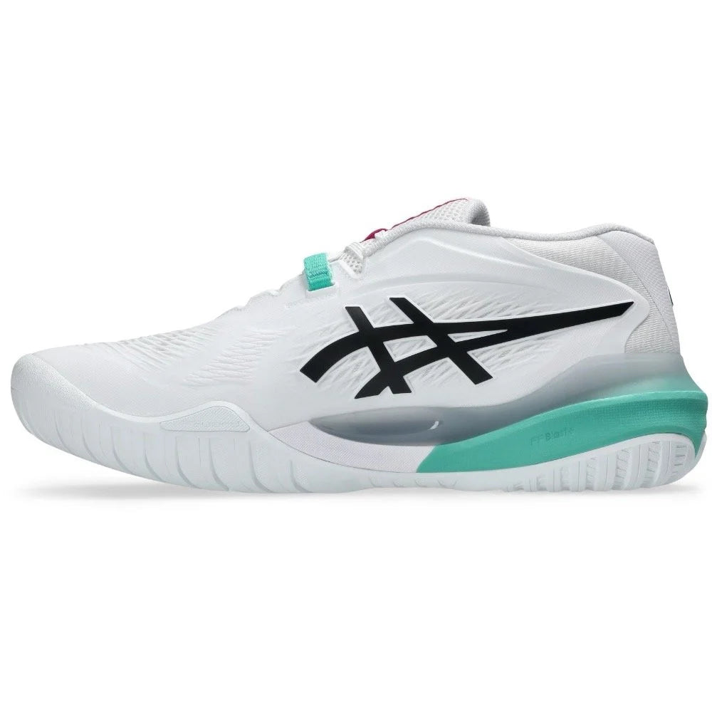 Asics Gel Resolution X - White/Aurora Green