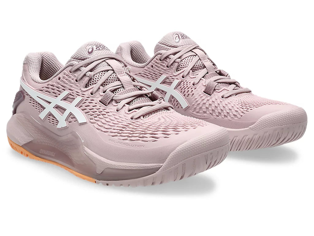 Asics Womens Gel Resolution 9 - Watershed Rose/White