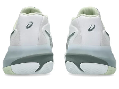 Asics Womens Gel Resolution X Clay  - White/Monument Blue 2025