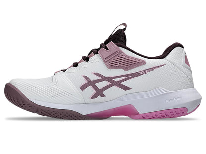 Asics Womens Solution Speed FF 4 Clay - White/Dusty Mauve