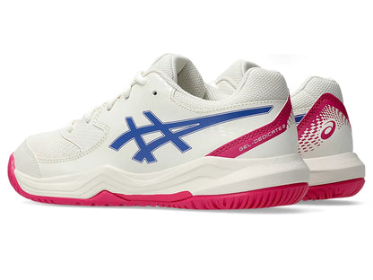 Asics Kids Gel-Dedicate 8 GS - Cream/Dark Cobalt
