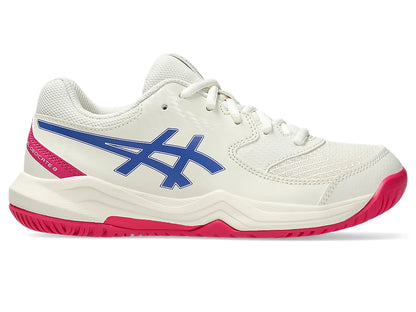 Asics Kids Gel-Dedicate 8 GS - Cream/Dark Cobalt