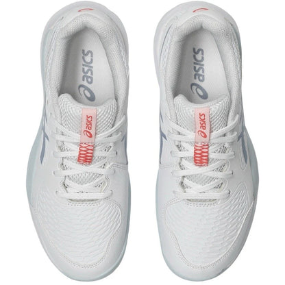 Asics Kids Gel-Resolution X GS - White/Grey Blue